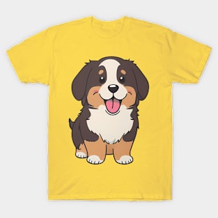 Happy Bernese Mountain Dog T-Shirt